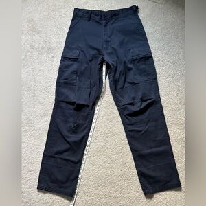 Men's Navy Cargo Pants - Classic Utility Style